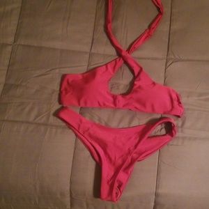 Shein Red Bikini